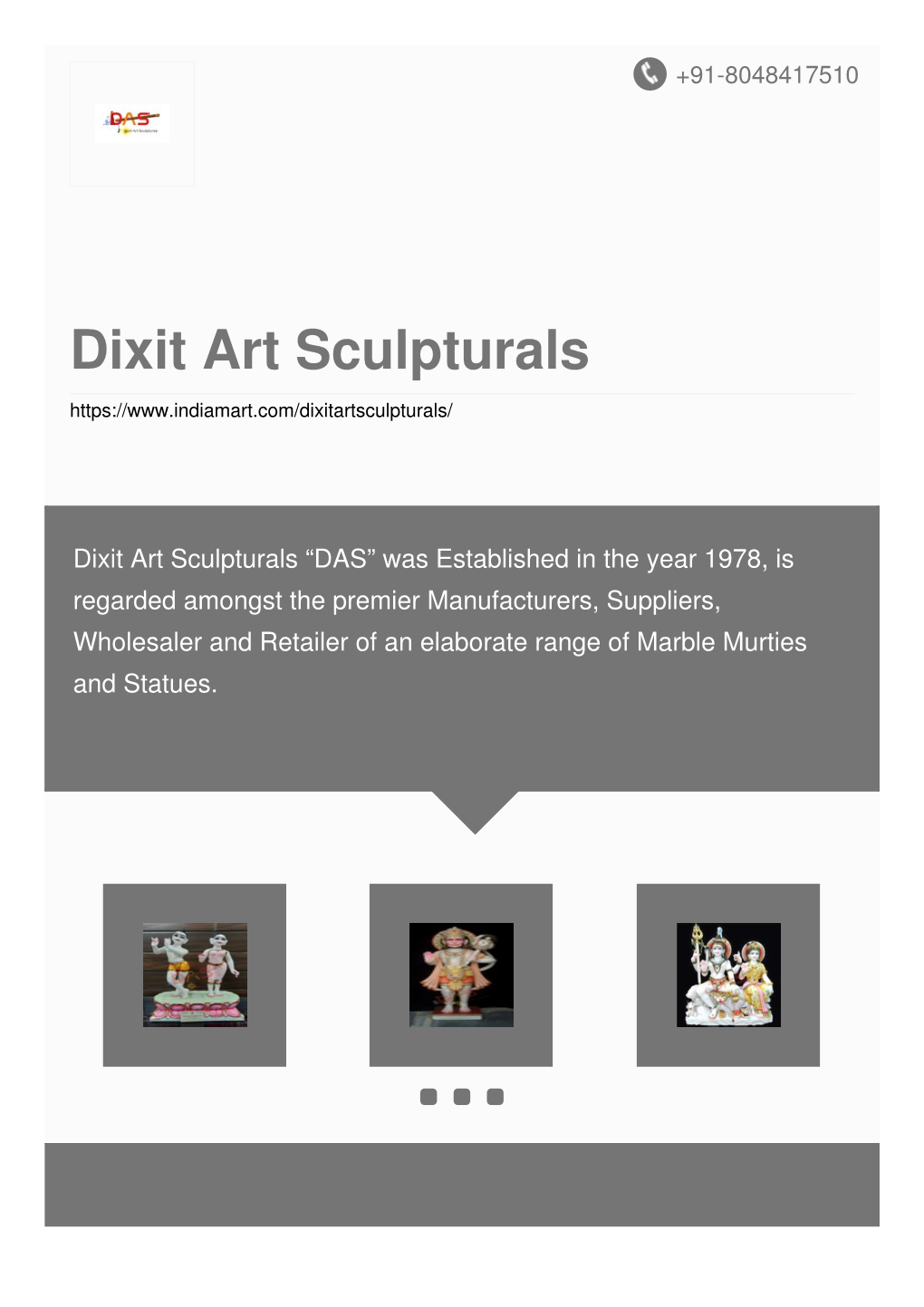 Dixit Art Sculpturals