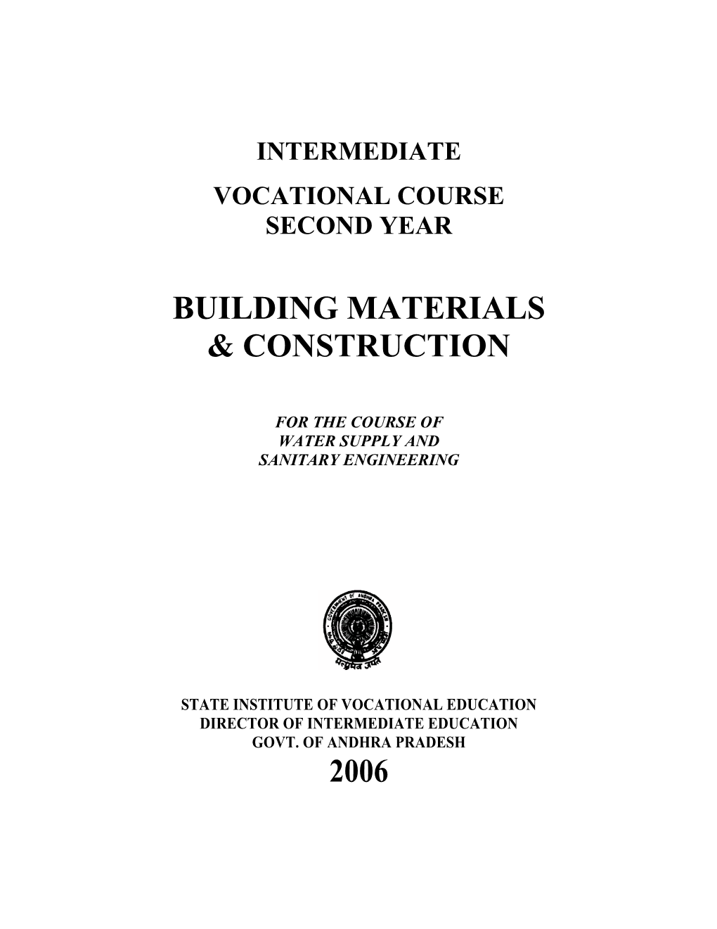 Building Materials & Construction