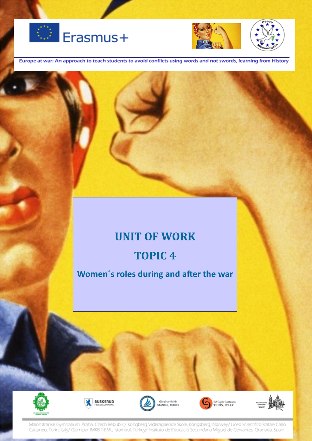 UNIT of WORK TOPIC 4 Women´S Roles During and After the War