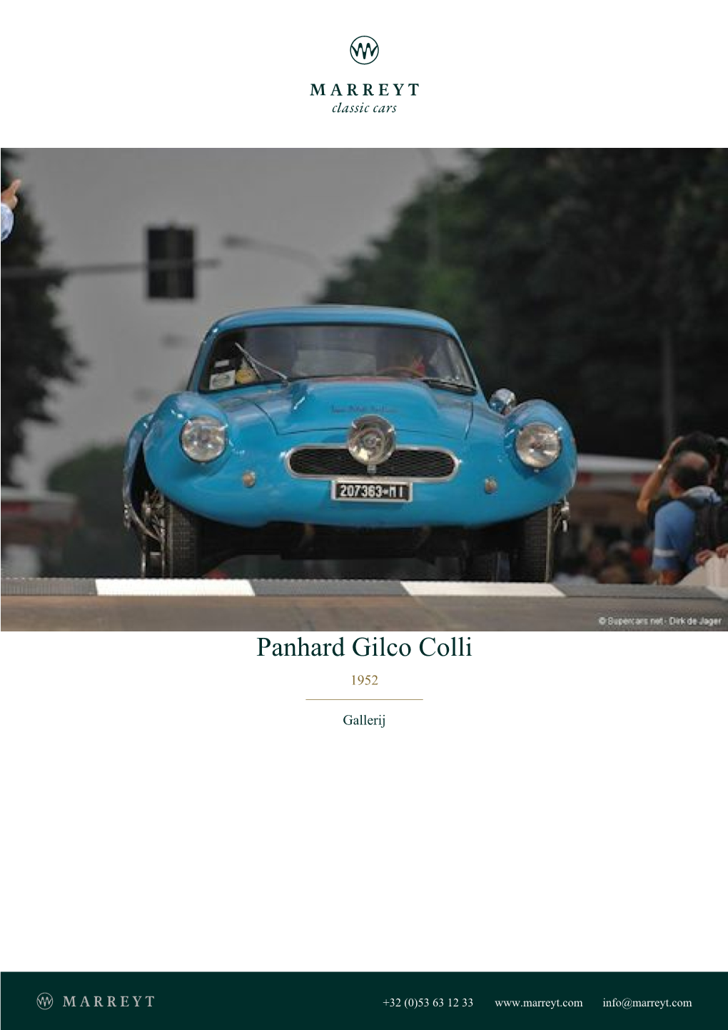 Panhard Gilco Colli 1952