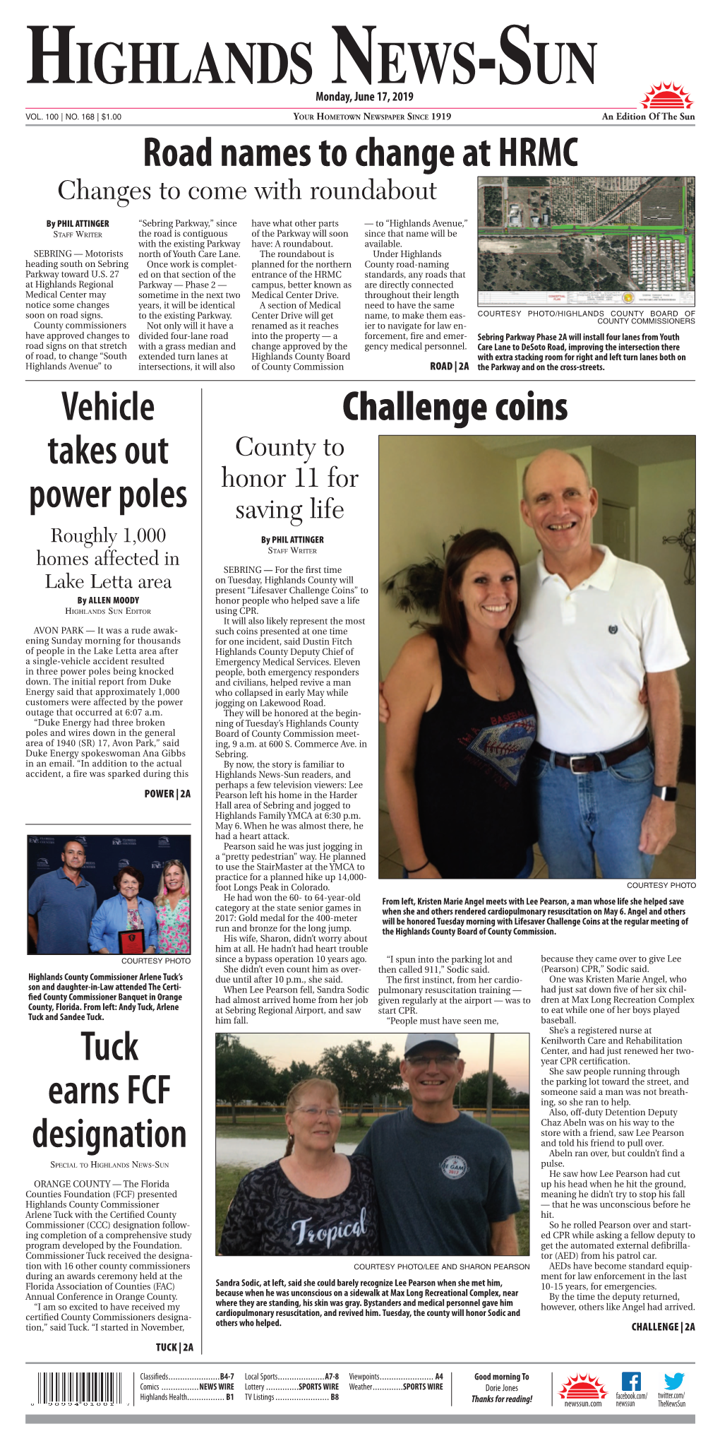 HIGHLANDS NEWS-SUN Monday, June 17, 2019