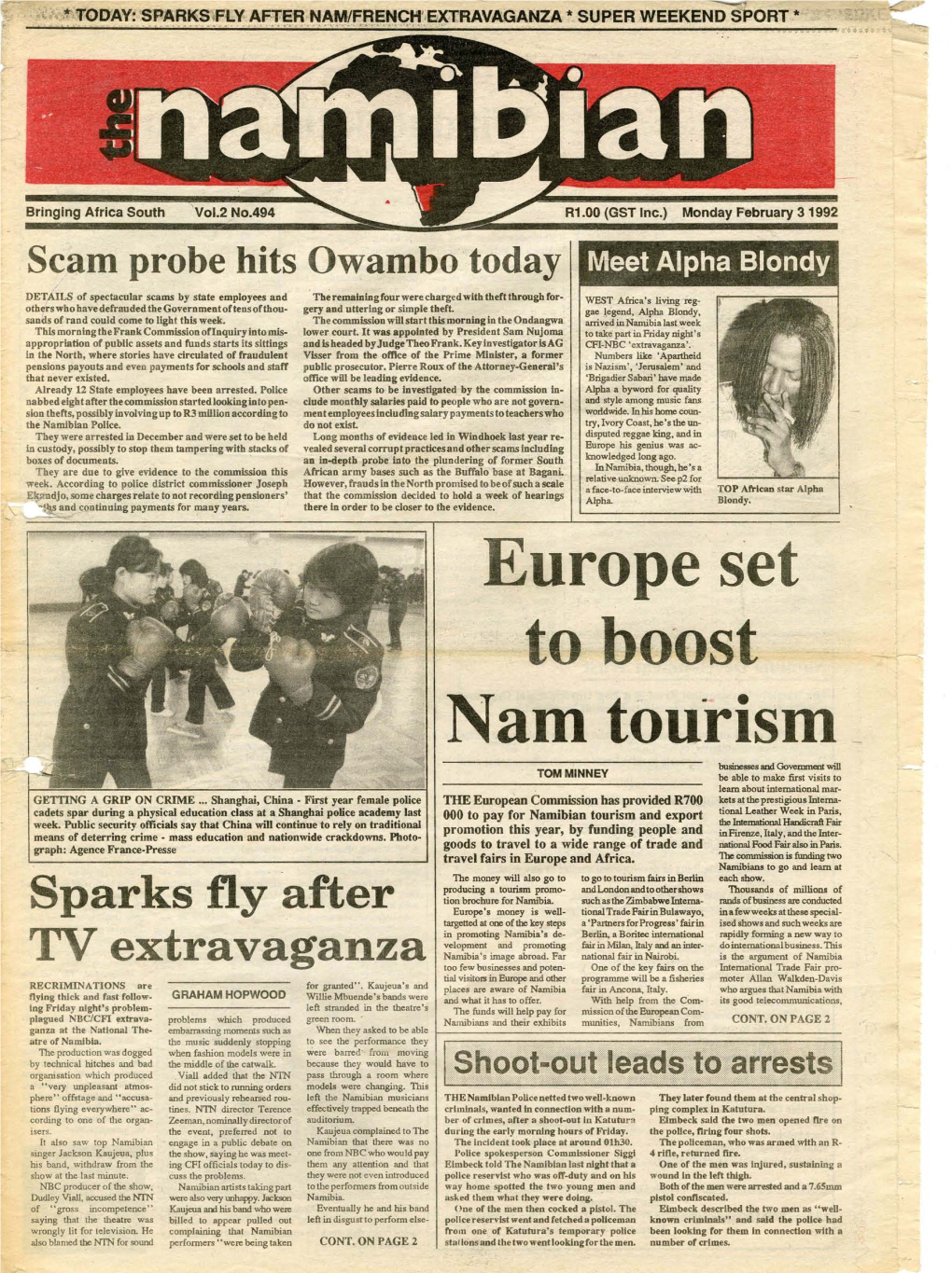 3 February 1992