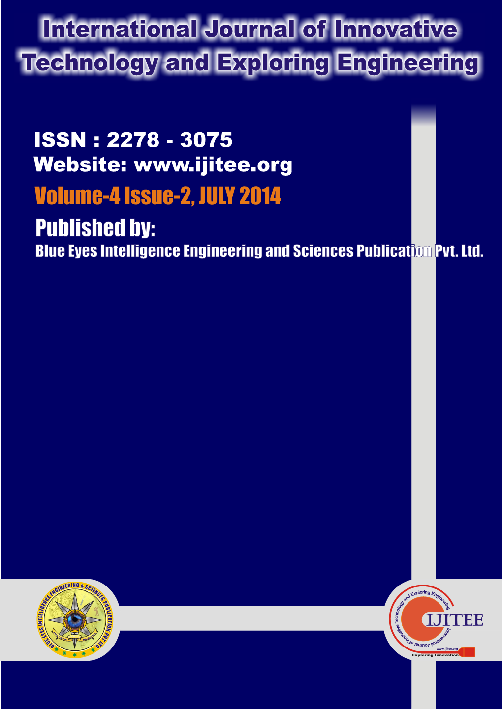 International Journal of Innovative Technology and Exploring Engineering