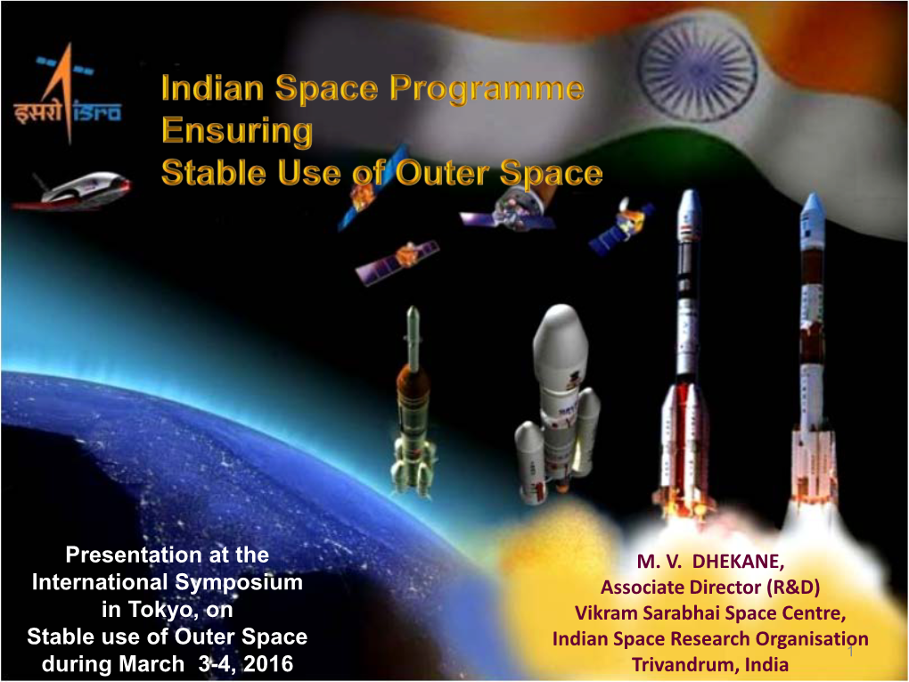 Glimpses of Indian Space Programme