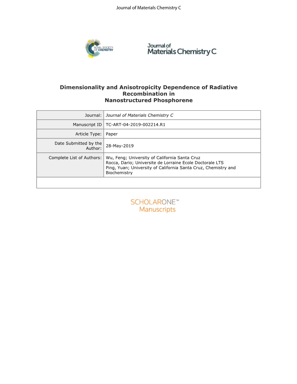 Dimensionality and Anisotropicity Dependence of Radiative Recombination in Nanostructured Phosphorene