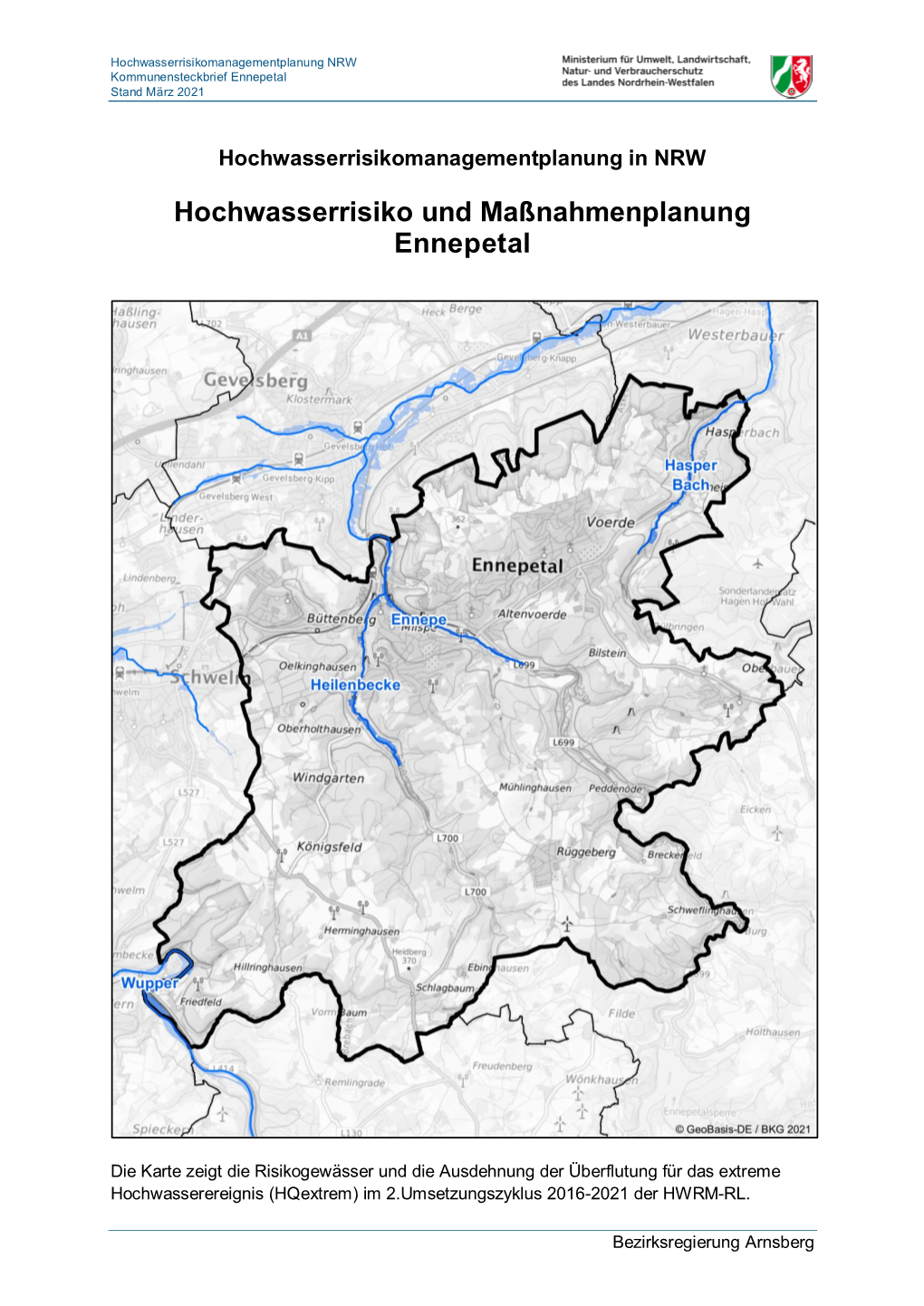 Hochwasserrisiko Und Maßnahmenplanung Ennepetal