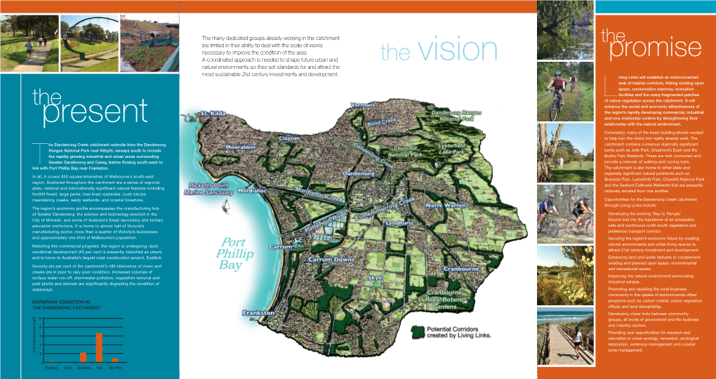 The Dandenong Creek Catchment Extends from the Dandenong