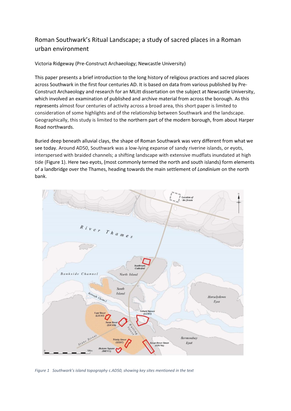 Roman Southwark's Ritual Landscape