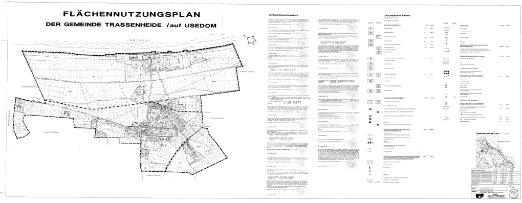 Flächennutzungsplan Der Gemeinde Trassenheide