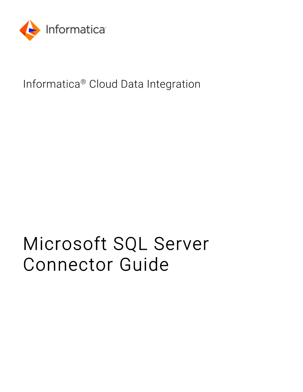 Informatica Cloud Data Integration