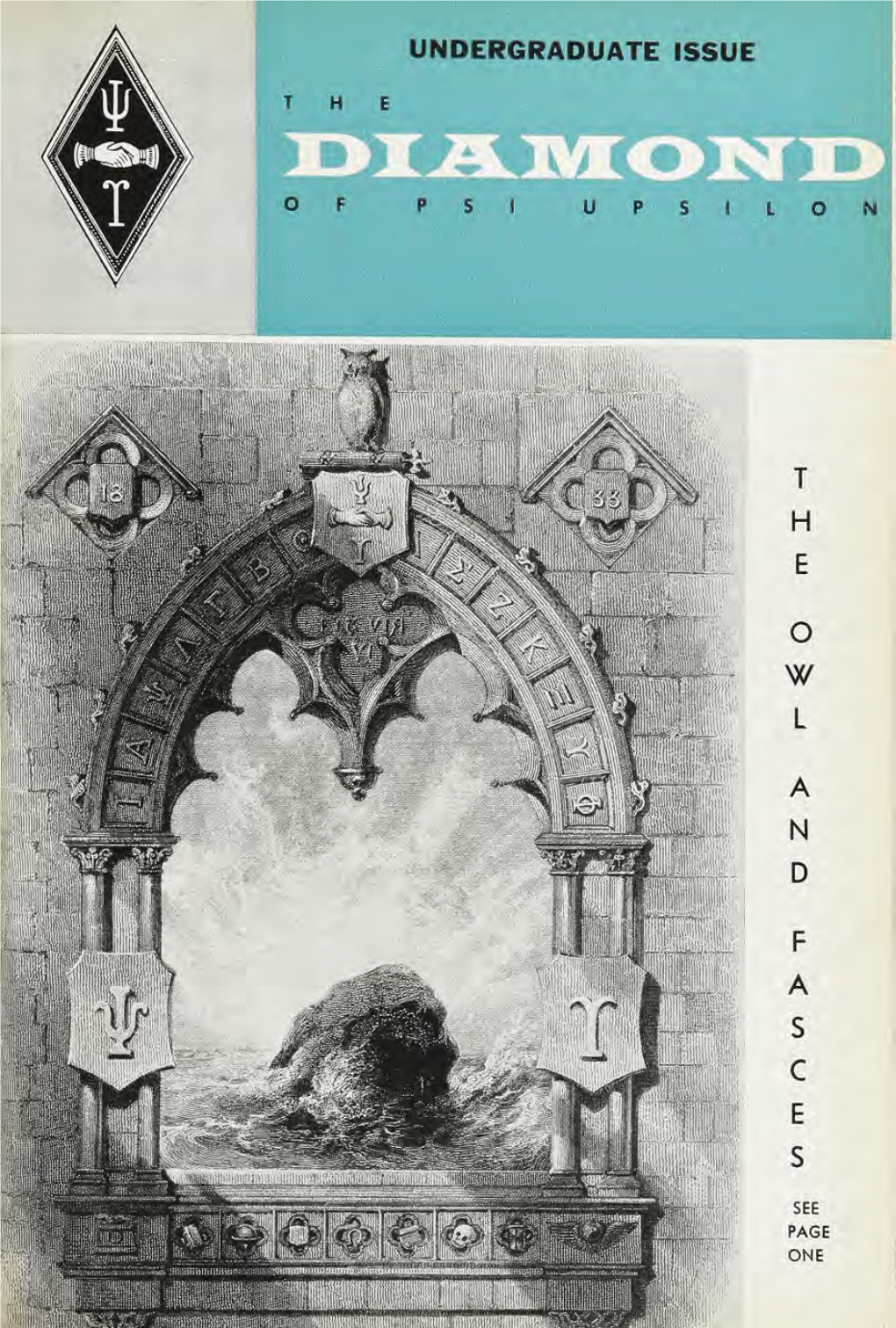 The Diamond of Psi Upsilon Fall 1959