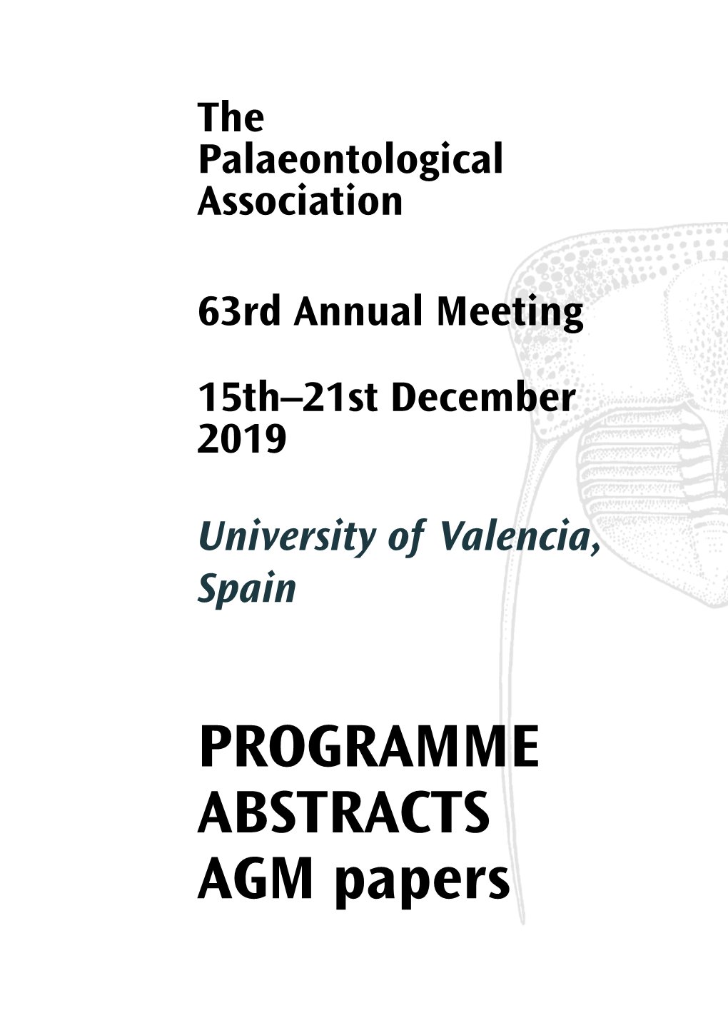 PROGRAMME ABSTRACTS AGM Papers