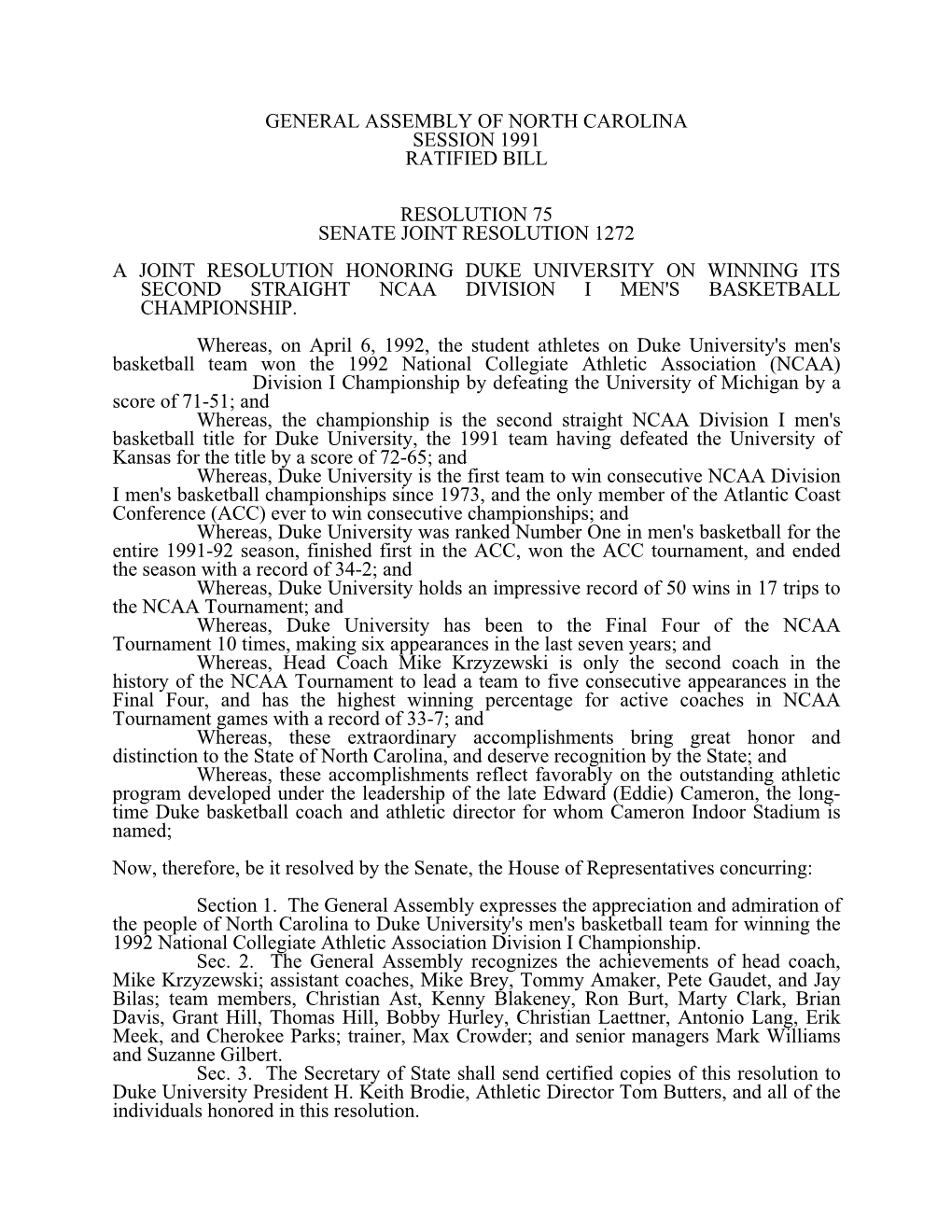 Senate Joint Resolution 1272