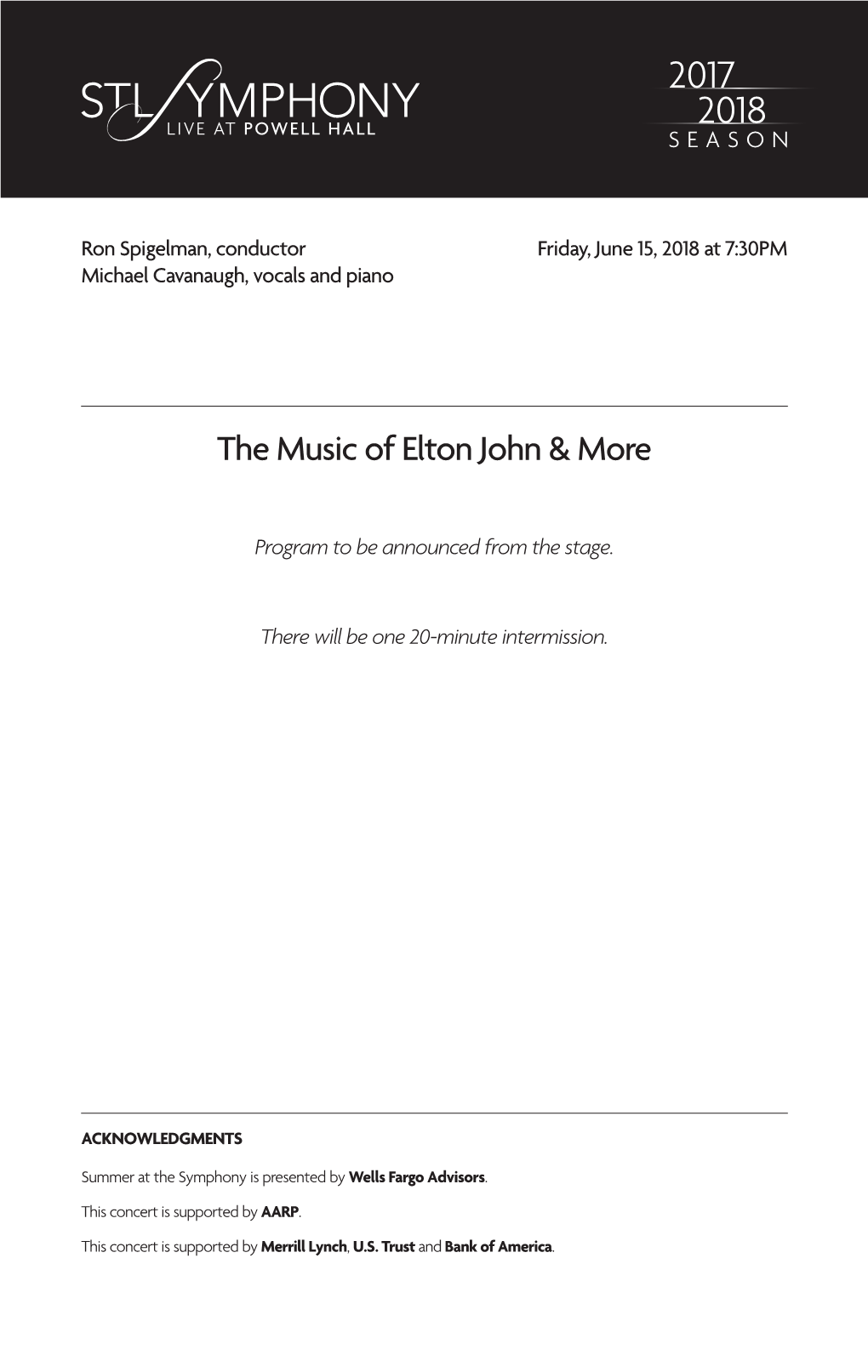 The Music of Elton John & More