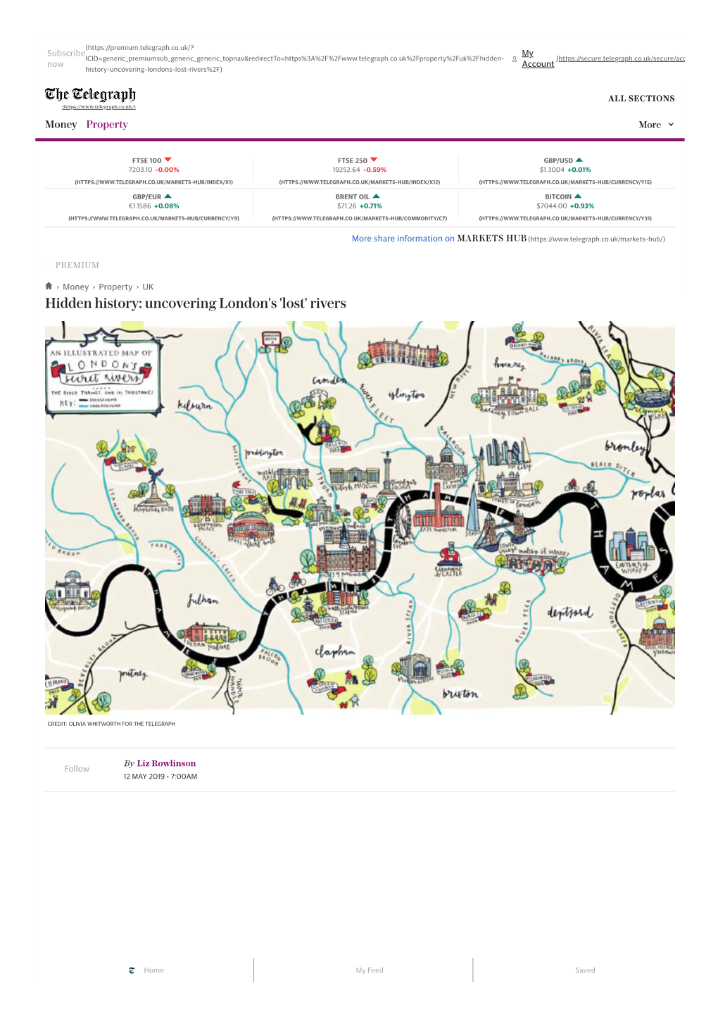 Uncovering London's 'Lost' Rivers