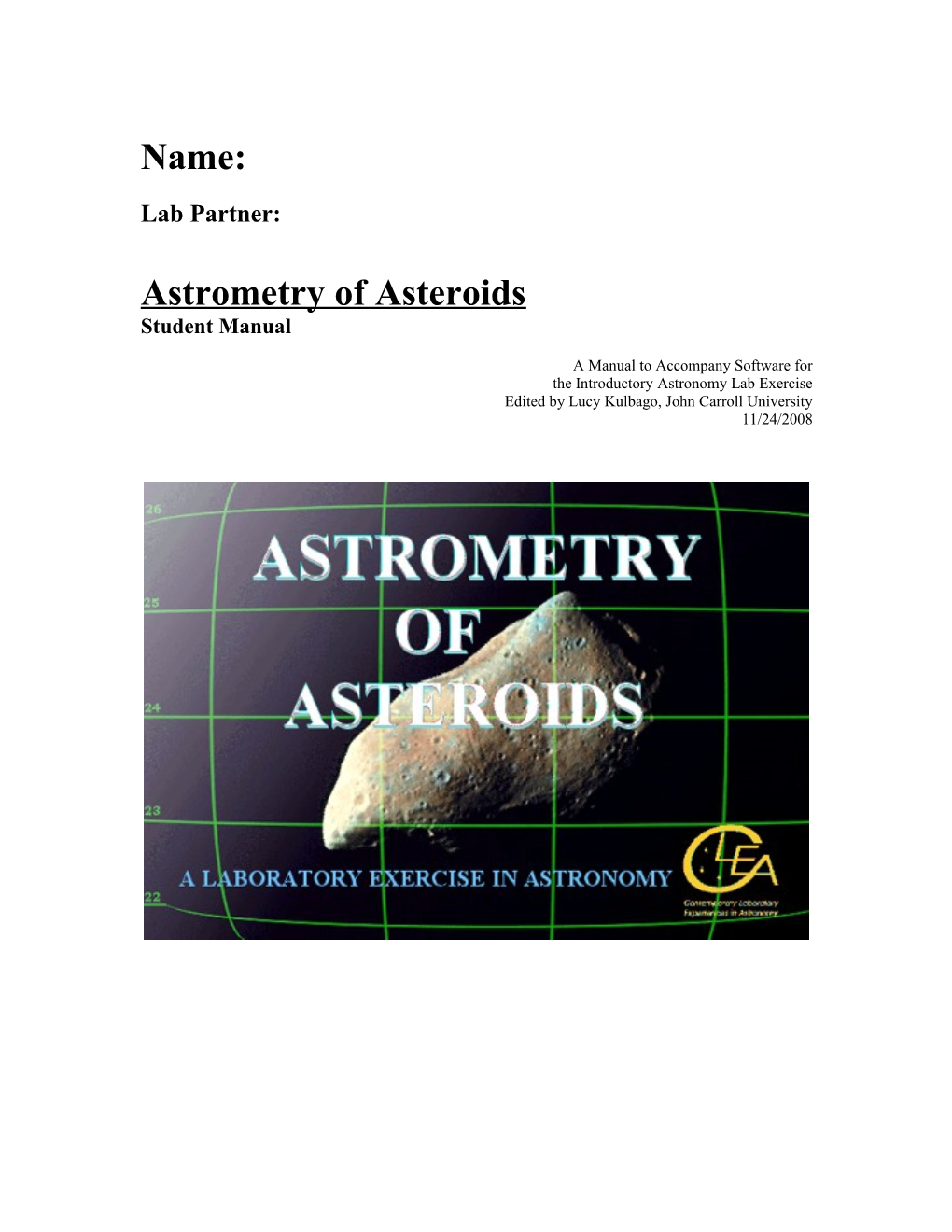 Astrometry of Asteroids