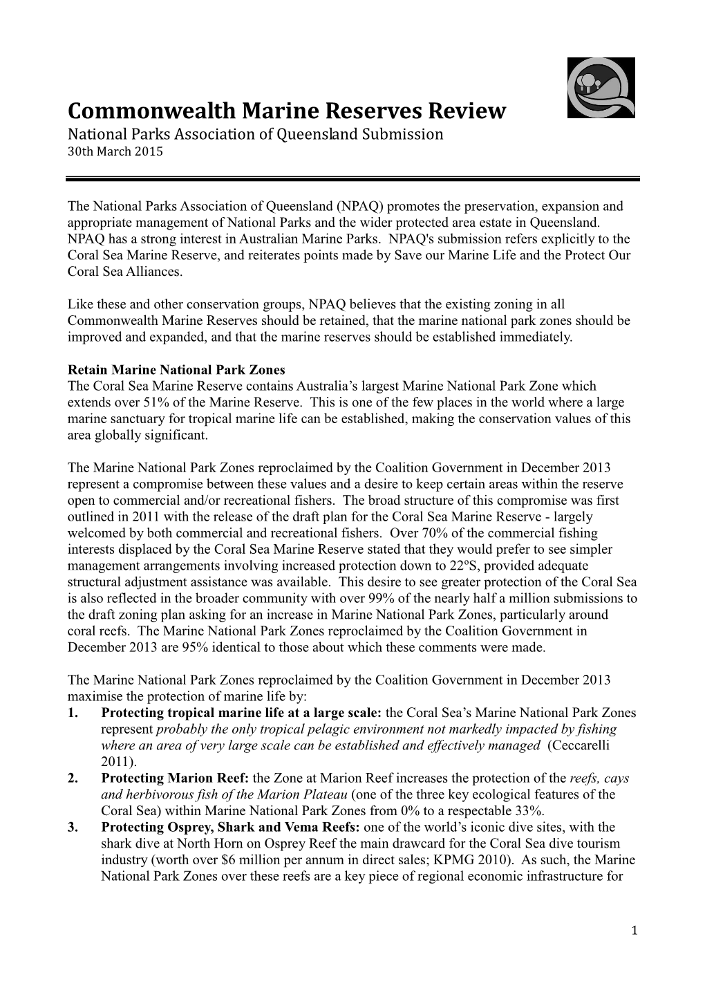 Proposed Horizontal Falls Marine Park