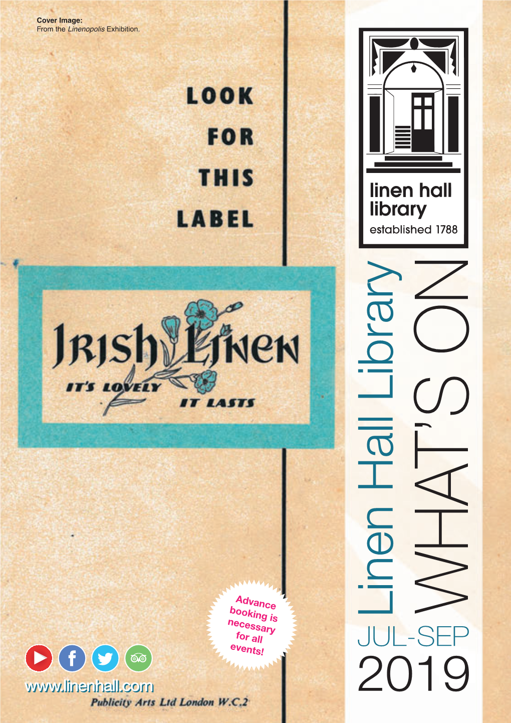 What's on A5 8Pp Booklet - Jul-Sep 2019 - Final.Qxp 11/06/2019 12:39 Page 1