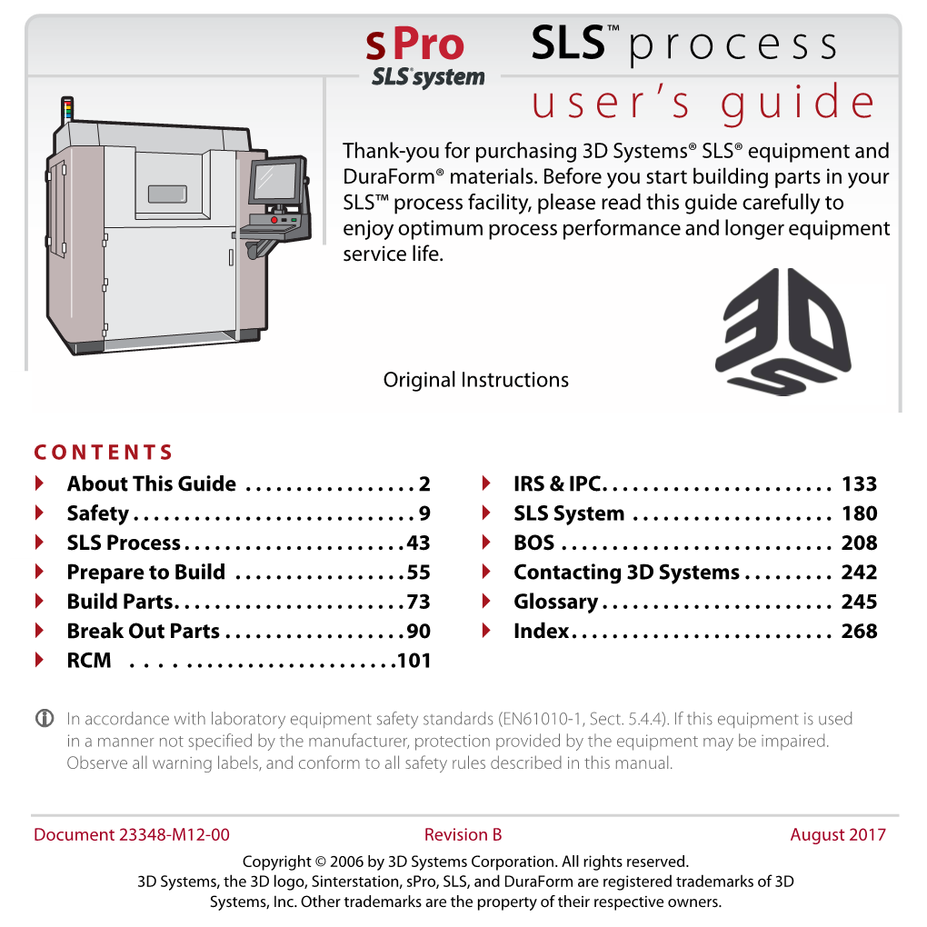 SLS Systems User's Guide