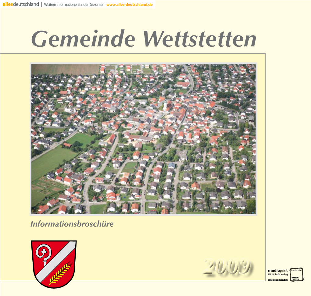 Gemeinde Wettstetten 2009