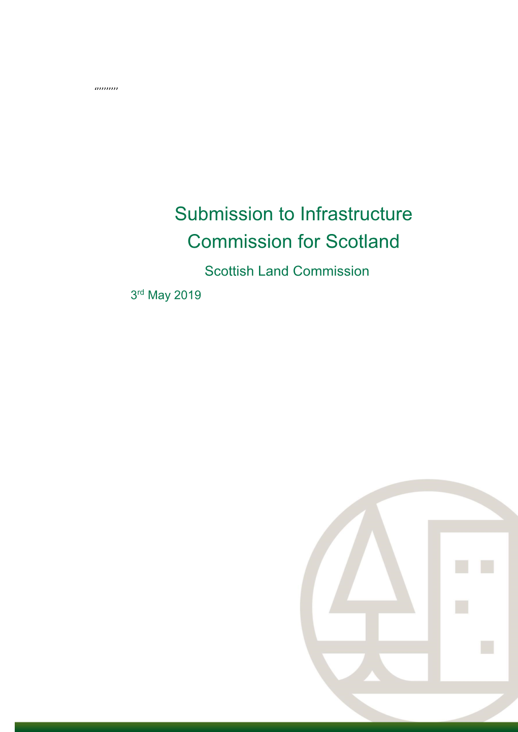 Scottish Land Commission 3Rd May 2019