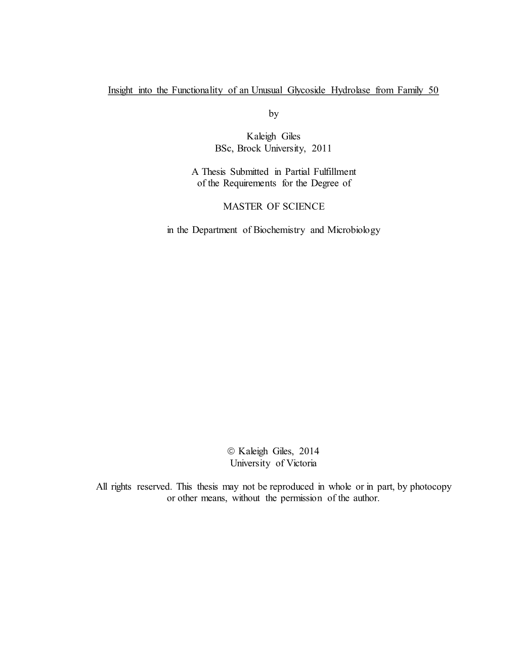 Uvic Thesis Template