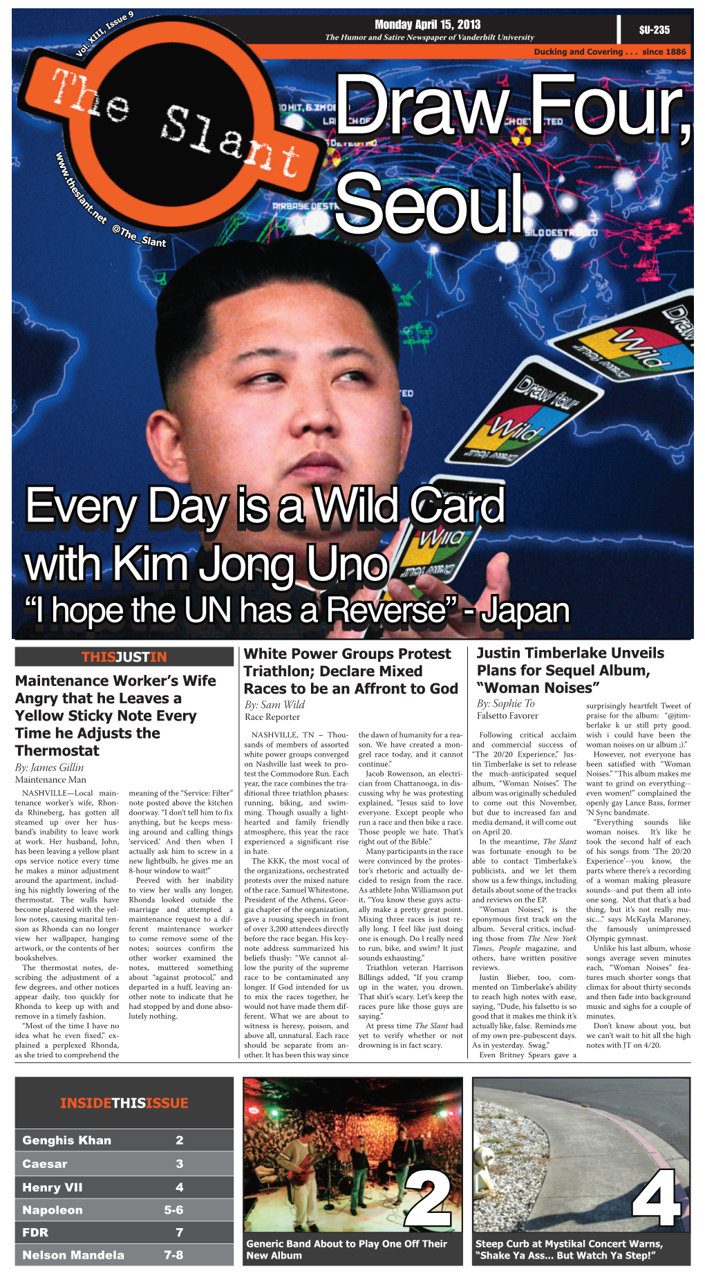 Every Day Is a Wild Card with Kim Jong