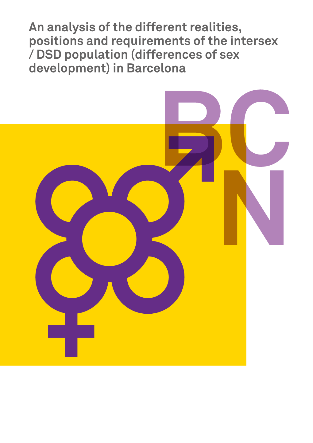 DSD Population (Differences of Sex Development) in Barcelona BC N Area of Citizen Rights, Participation and Transparency