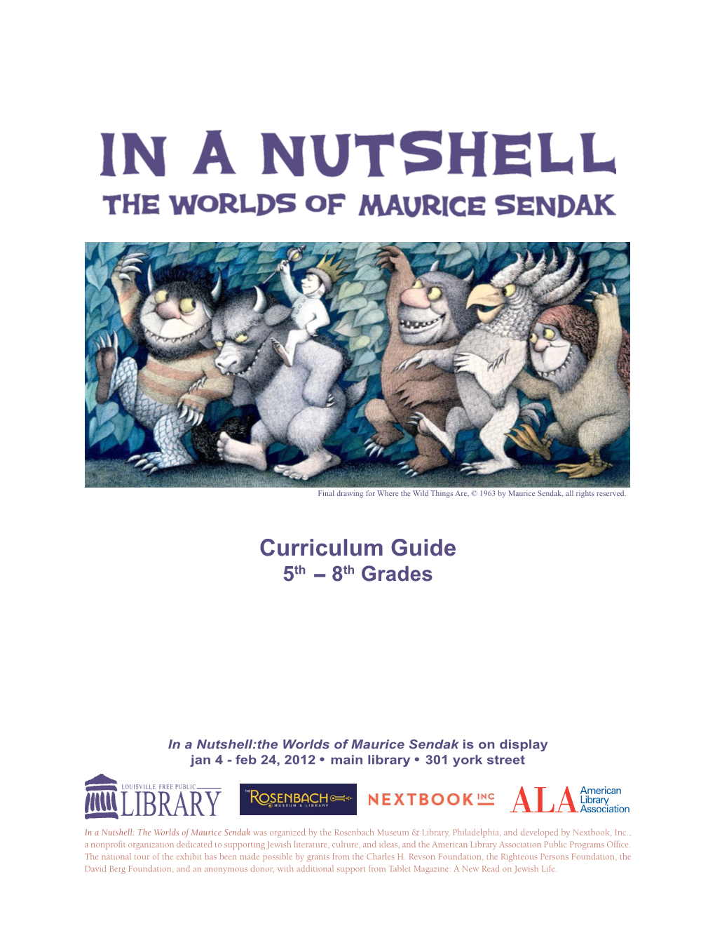 Curriculum Guide 5Th - 8Th Grades