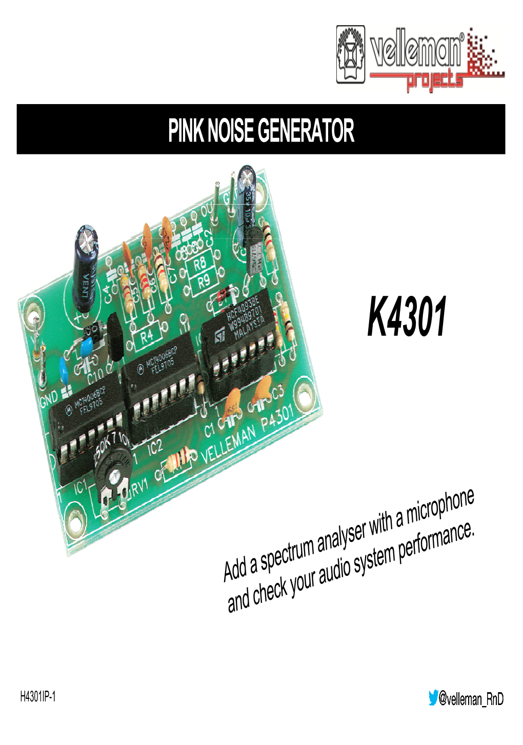 Pink Noise Generator