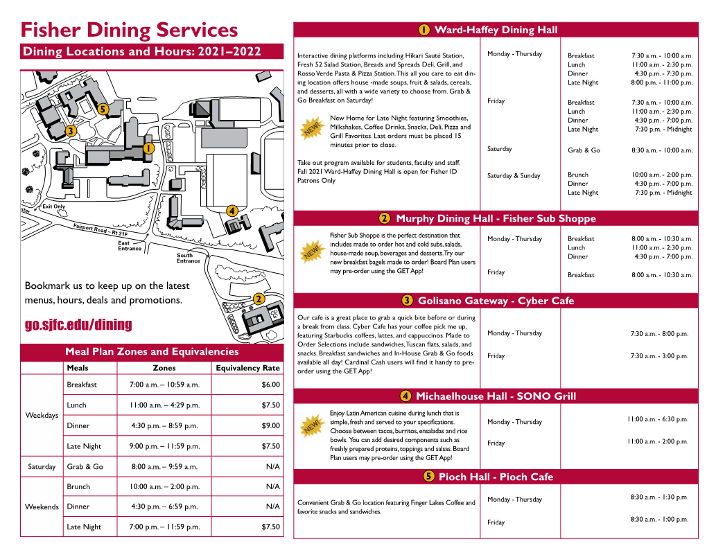 Fisher Dining Services 1 Ward-Haffey Dining Hall