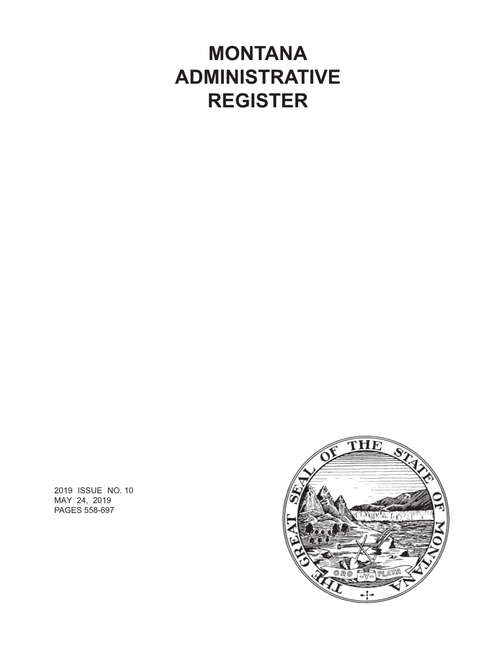 Montana Administrative Register