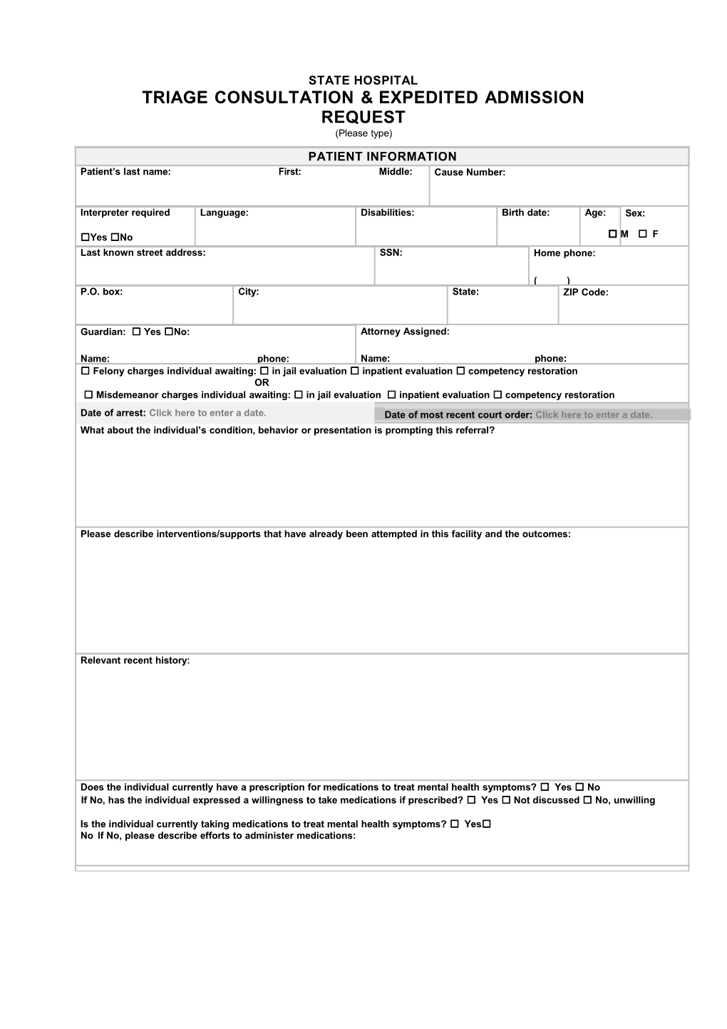 Medical Office Registration Form s9