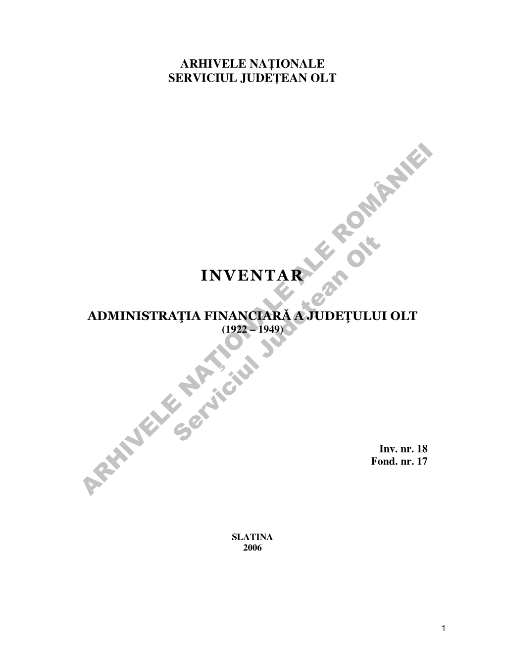 Administratia Financiara a Jud Olt