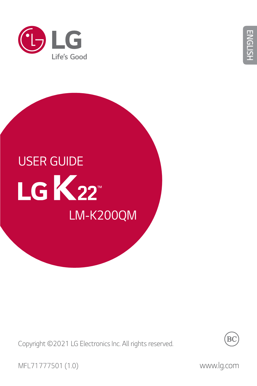 User Guide Lm-K200qm