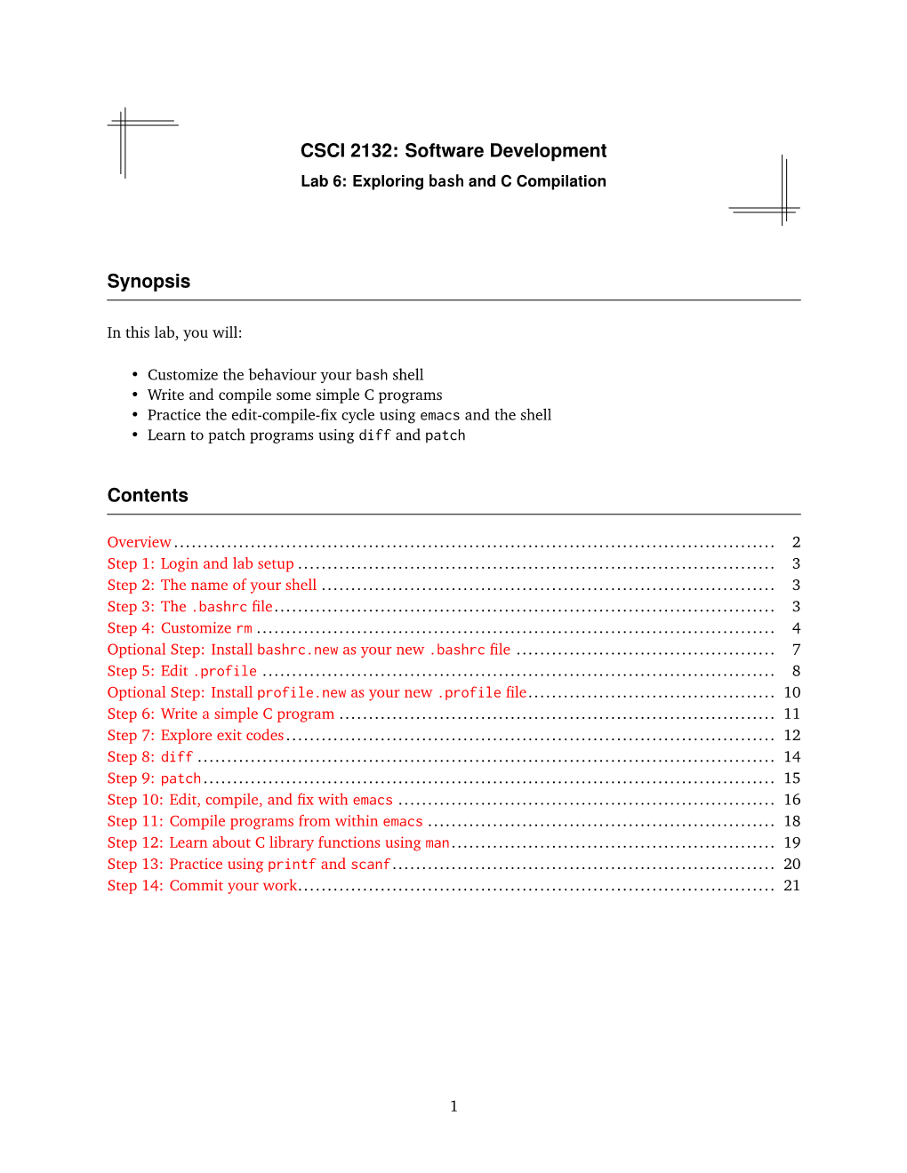 Compiling C Programs