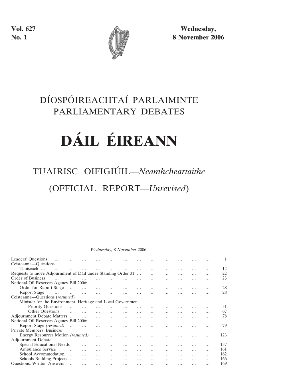 Da´Il E´Ireann