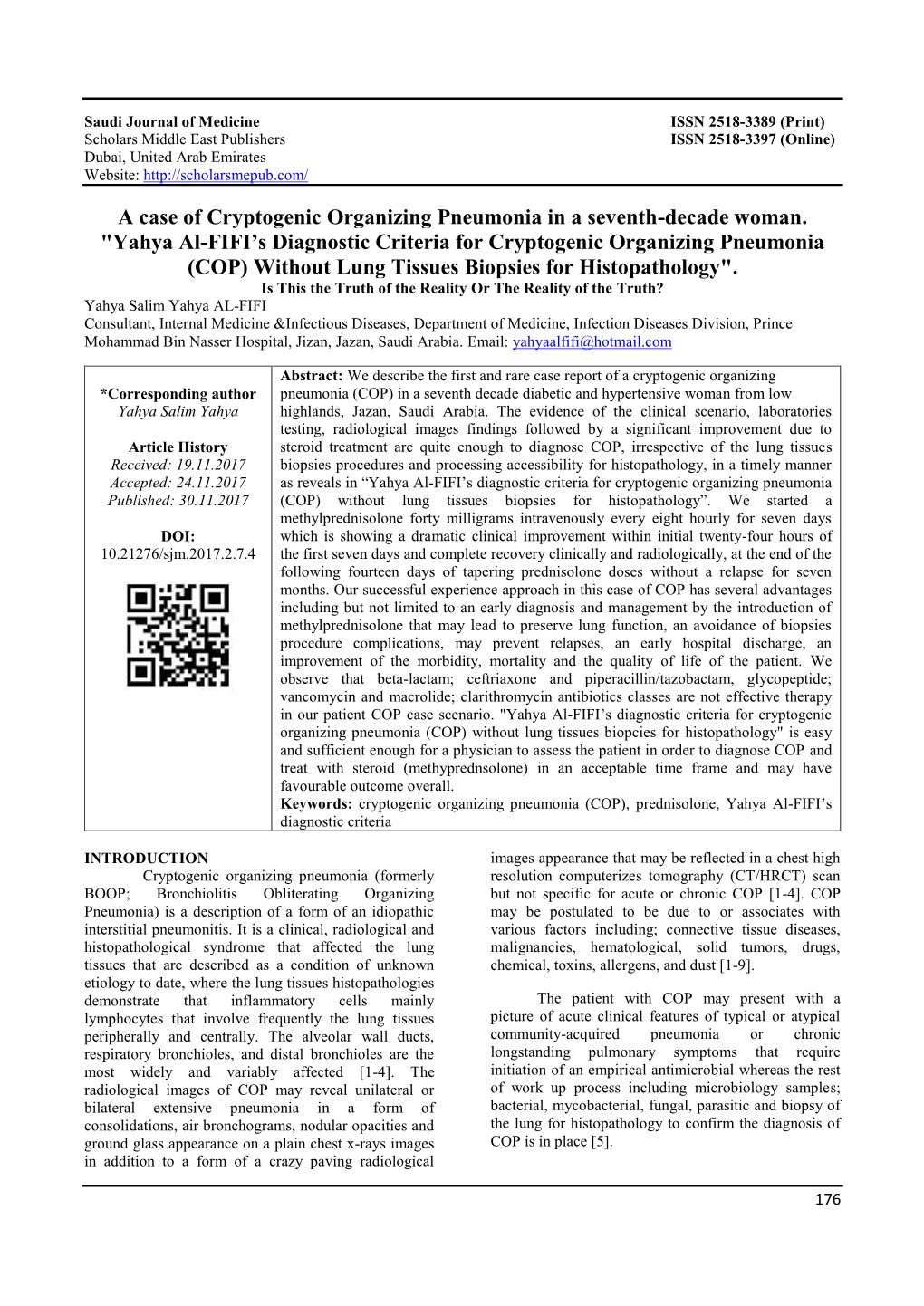 A Case of Cryptogenic Organizing Pneumonia in a Seventh-Decade Woman