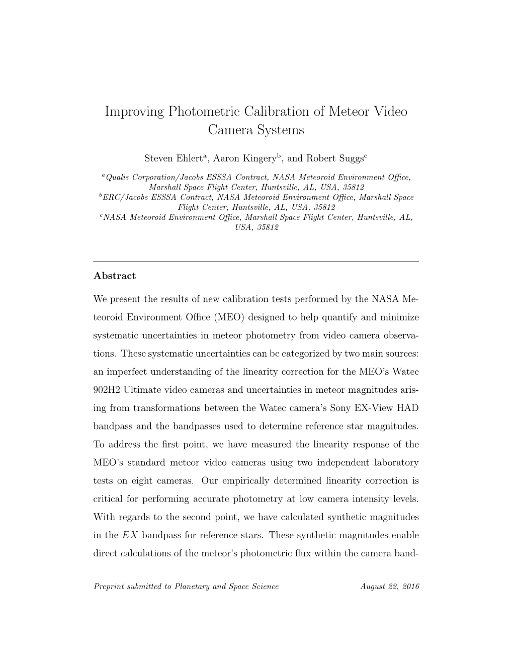 Improving Photometric Calibration of Meteor Video Camera Systems
