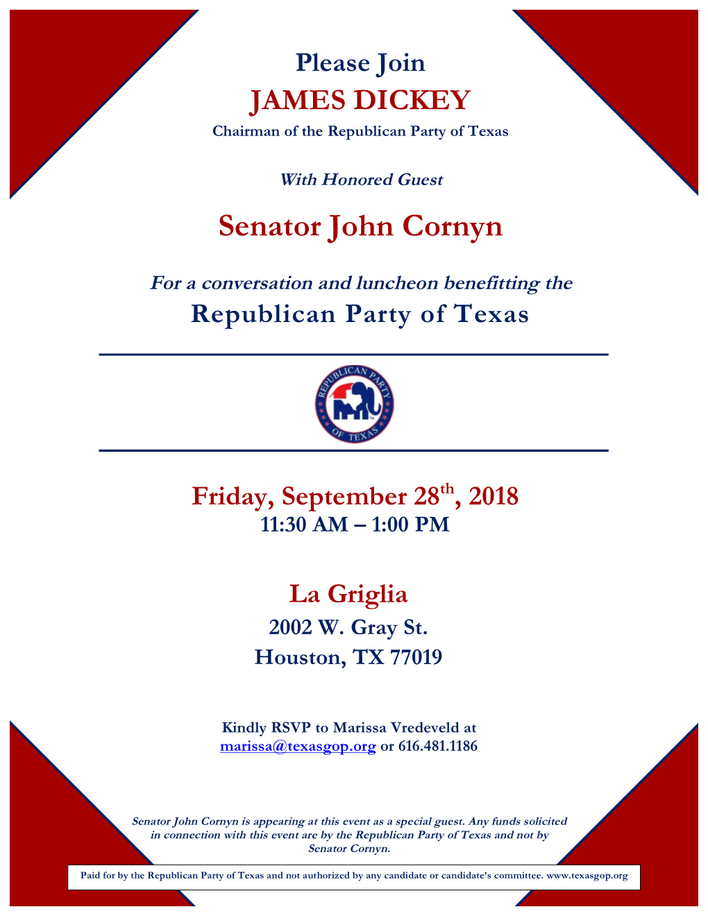 Senator John Cornyn