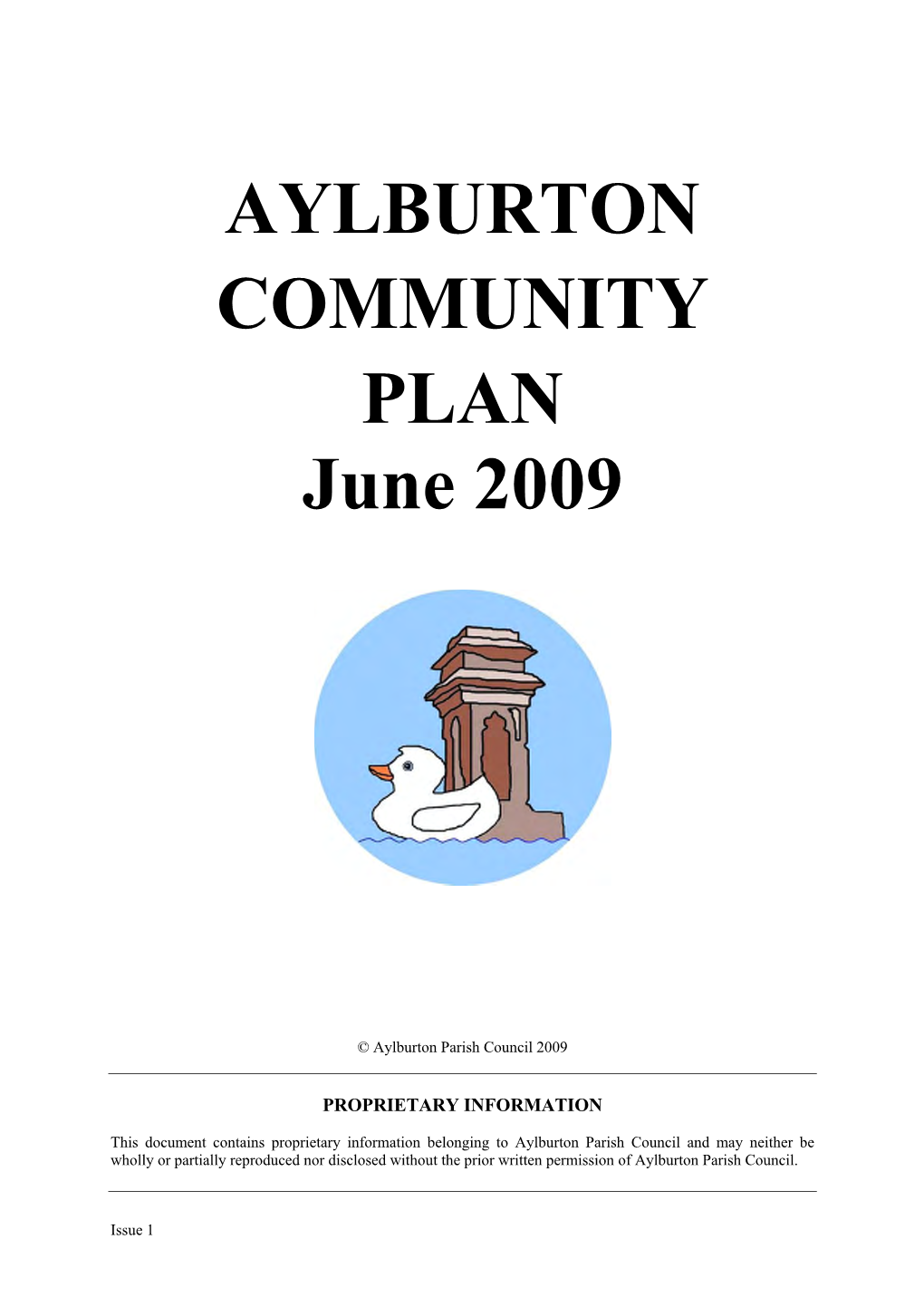 AYLBURTON COMMUNITY PLAN June 2009