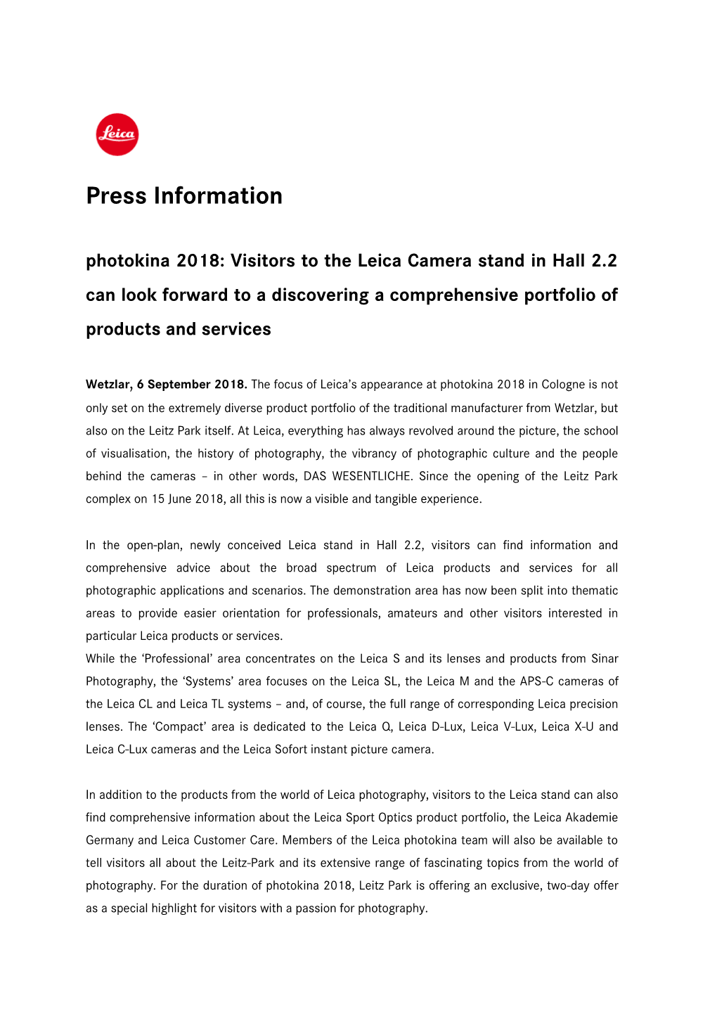 Press Information