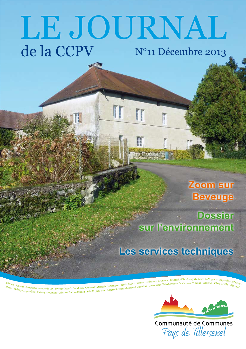 De La CCPV N°11 Décembre 2013