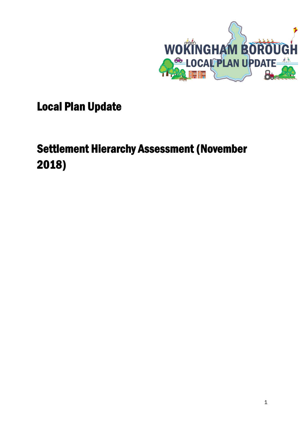 Local Plan Update Settlement Hierarchy Assessment