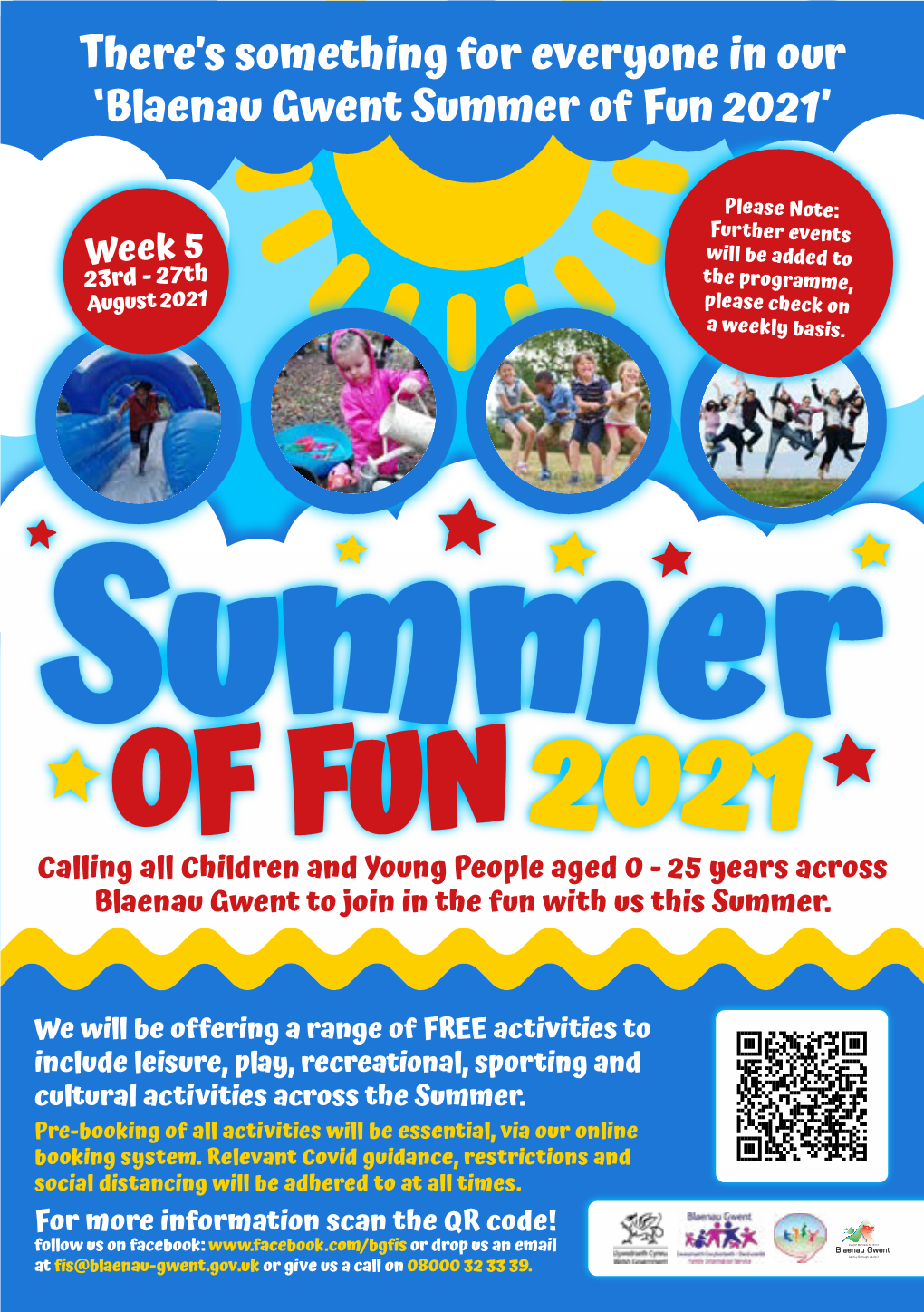 Blaenau Gwent Summer of Fun 2021’