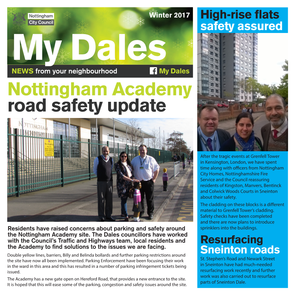 Nottingham Academy Road Safety Update