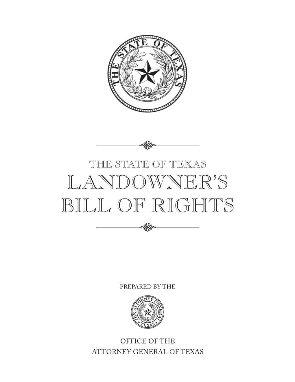 Landowner Bill of Rights