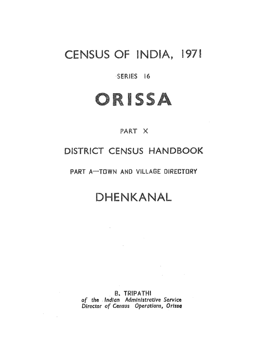 Census of India, 1971