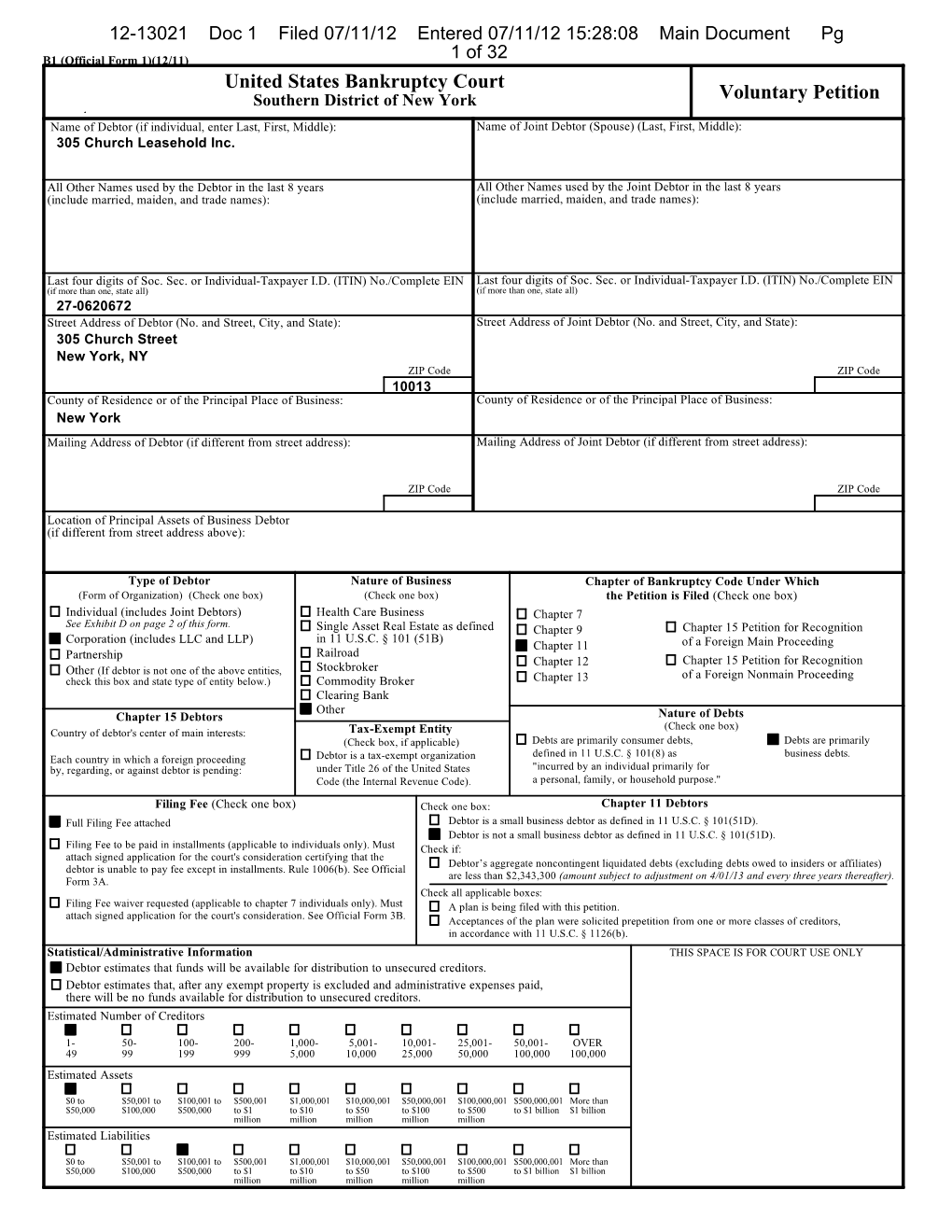 Bankruptcy Forms