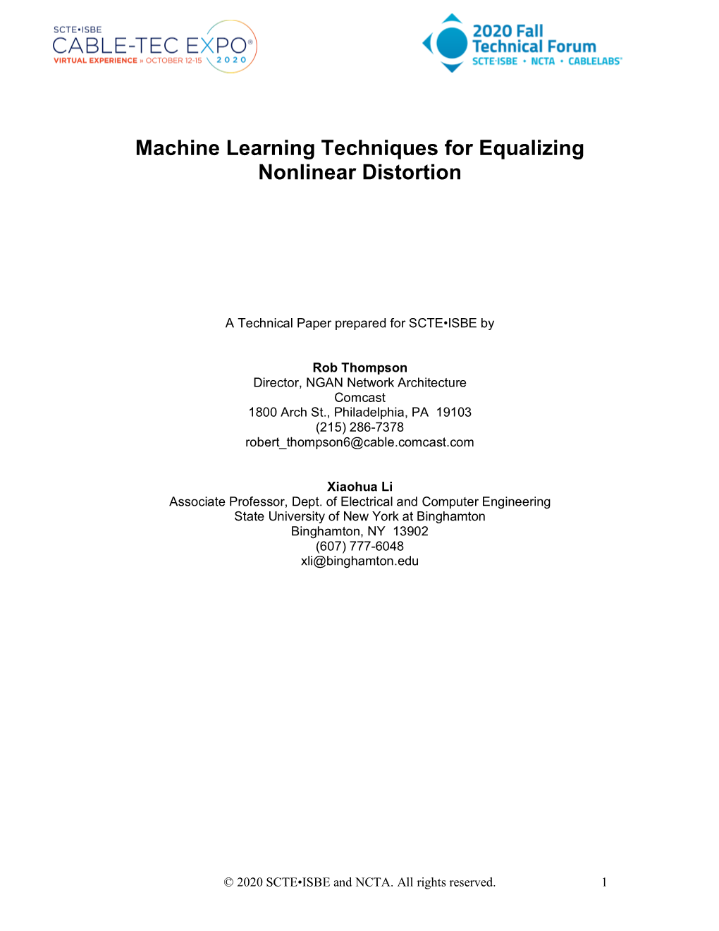 Machine Learning Techniques for Equalizing Nonlinear Distortion